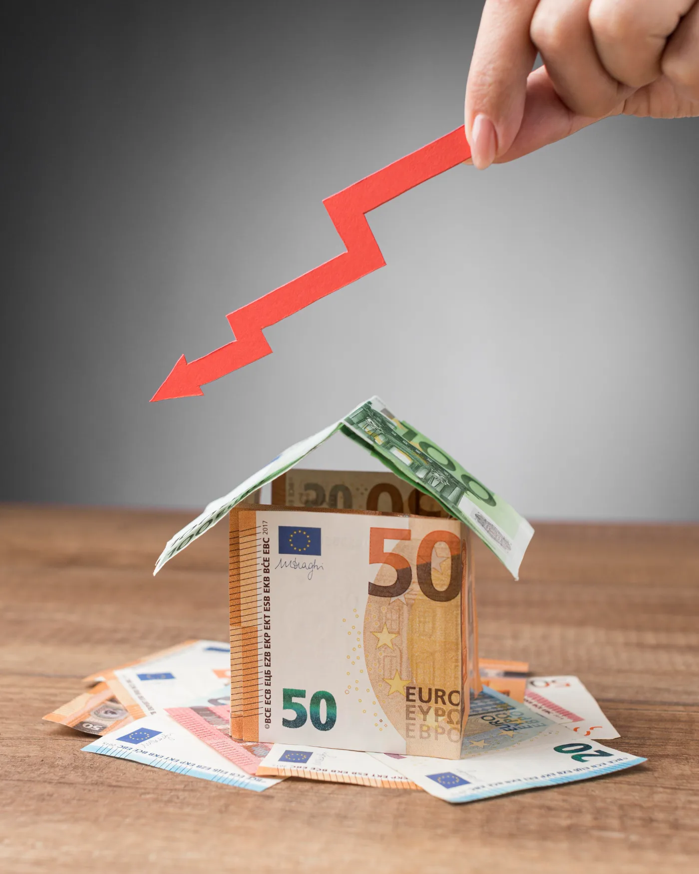 Baisse du coût d'un crédit immobilier après renégociation